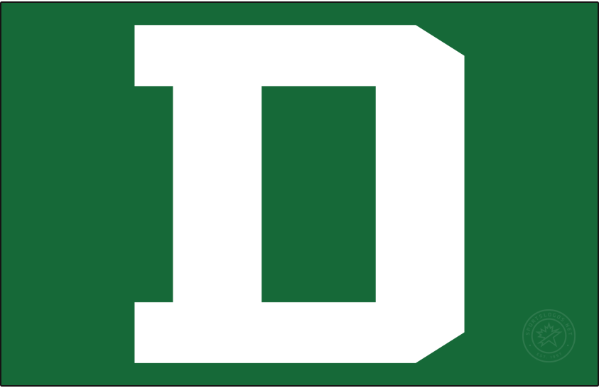 Dartmouth Big Green 1974-2005 Primary Dark Logo diy DTF decal sticker